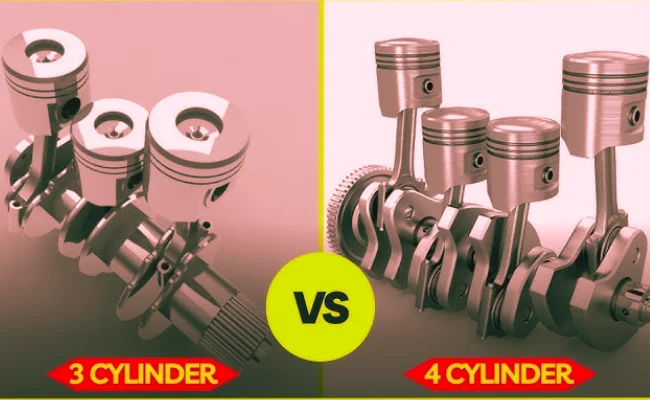 3 Cylinder vs 4 Cylinder Car