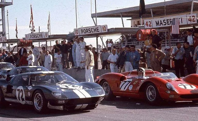 Ford vs Ferrari Cars