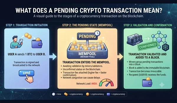 What Does a Pending Crypto Transaction